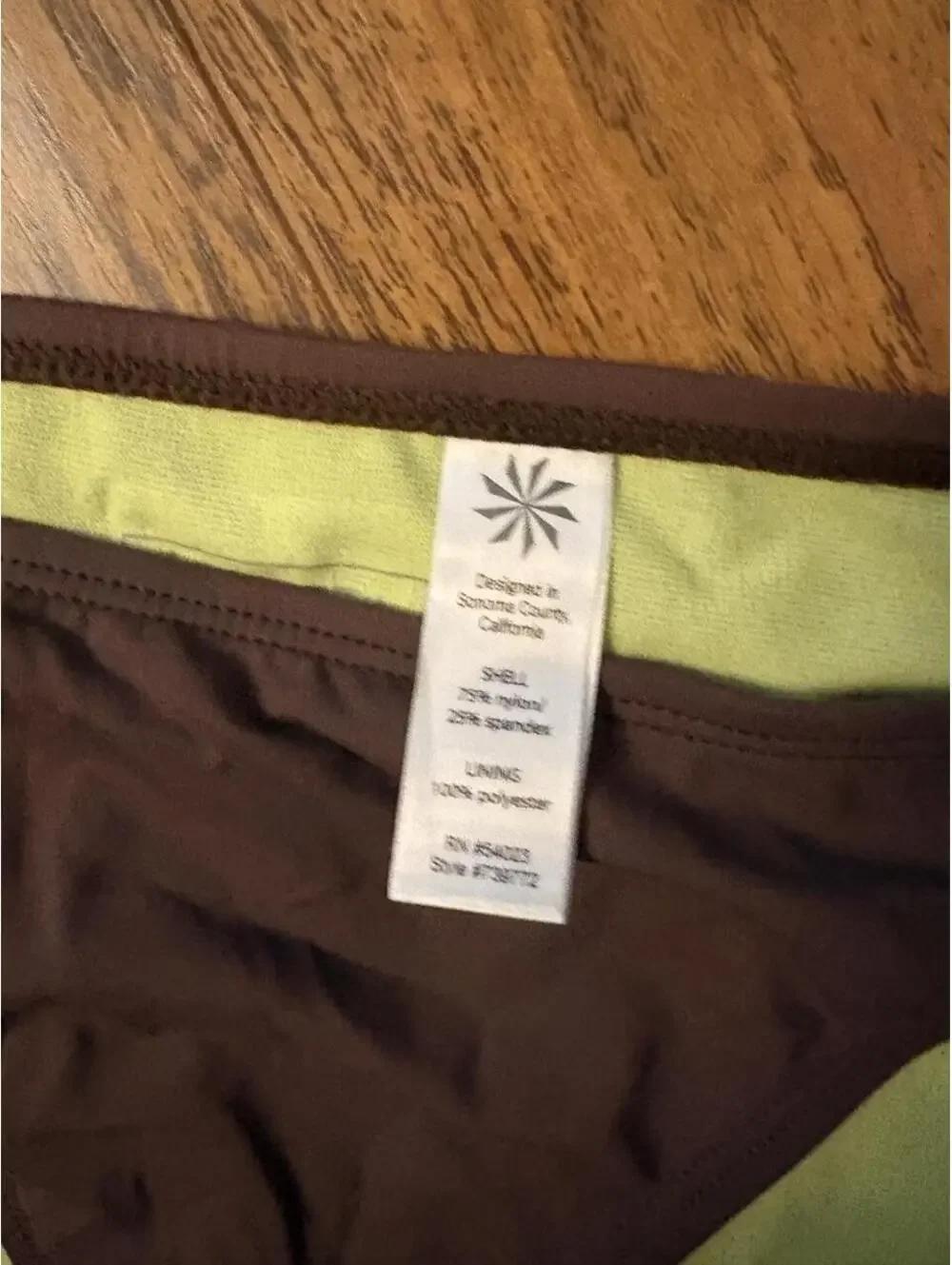 Athleta Women's Brown and Multi Bikinis-and-tankini-set